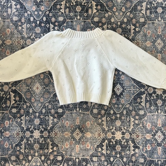 Modern Moments by Gerber Cream Cardigan - Size 3T - Picture 4 of 4